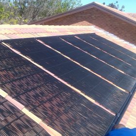 Solar Pool Heating Setup