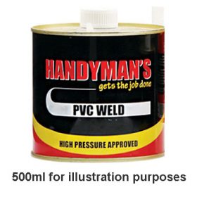 Pvc Glue to join fittings